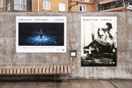 Large scale poster graphics for Lindsay Seers and Keith Sargent's exhibition Cold Light alongside Stephen Cripps, In Real Life